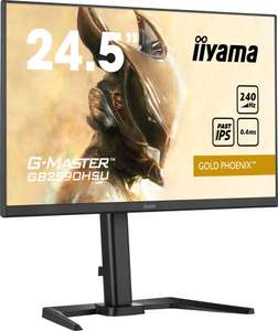 Écran PC FHD 24.5" iiyama G-Master (GB2590HSU-B5) - Fast IPS, 240Hz, 0,4ms, FreeSync (Vendeur Carrefour)