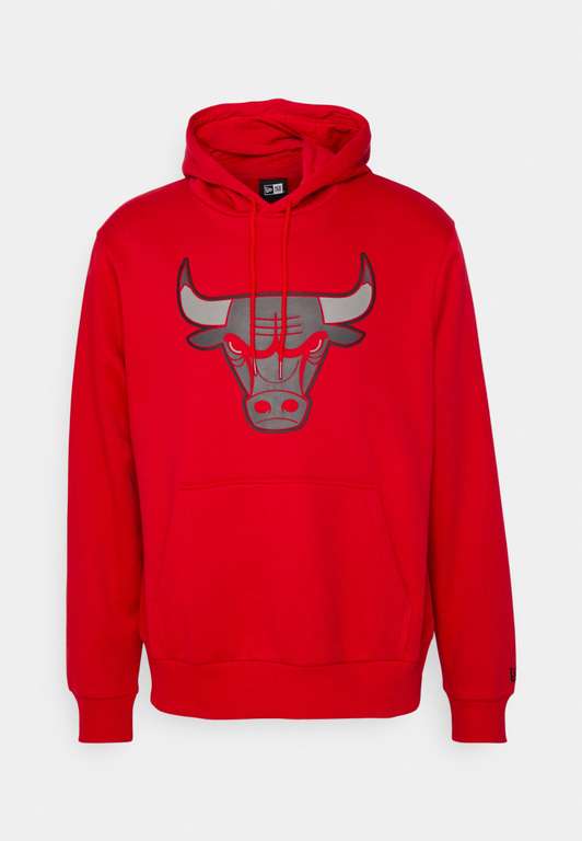 Sweat à Capuche New Era NBA Chicago Bulls Outline Logo Hoody - Tailles S à L