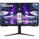 Ecran PC gamer 27" Samsung Odyssey G3 (LS27AG30ANUXEN) - FHD, 144 Hz, Dalle VA, 1 ms, FreeSync Premium (Via ODR de 30€)