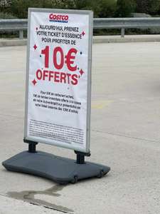 [Carte Costco] 10€ offerts en bon d'achat (valable dès 100€) pour 50€ dépensés en carburant (Villebon-sur-Yvette 91)