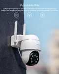 Caméra de surveillance extérieure Wifi Cooau 2K 3MP Ip PTZ Onvif (vendeur tiers)