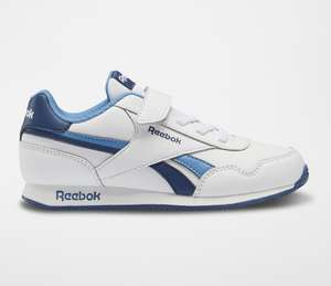 Sneakers Reebok Classic Jog 3 Enfant - Blanc/bleu (du du 27 au 33)