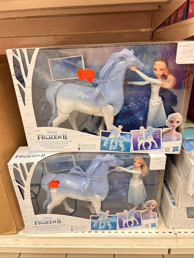 Poupée interactive Elsa La Reine des Neiges 2 et son cheval Nokk