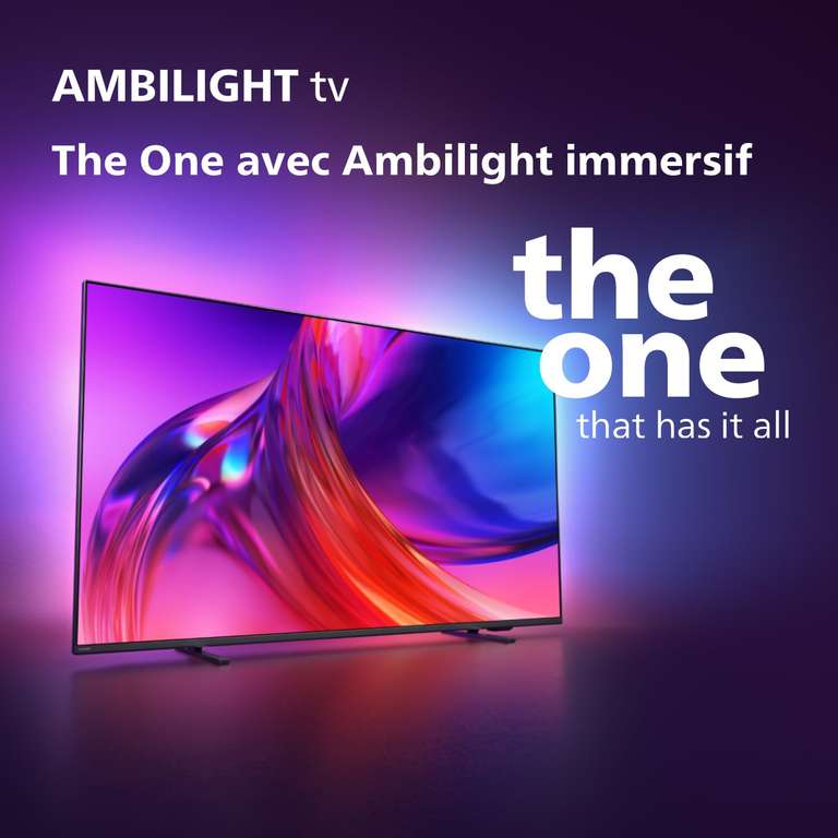 TV 50" Philips Ambilight 50PUS8508 - 4K LED TV