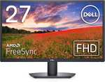 Ecran 27" Dell SE2722H - Full HD, 75 Hz, Dalle VA, 4 ms, FreeSync