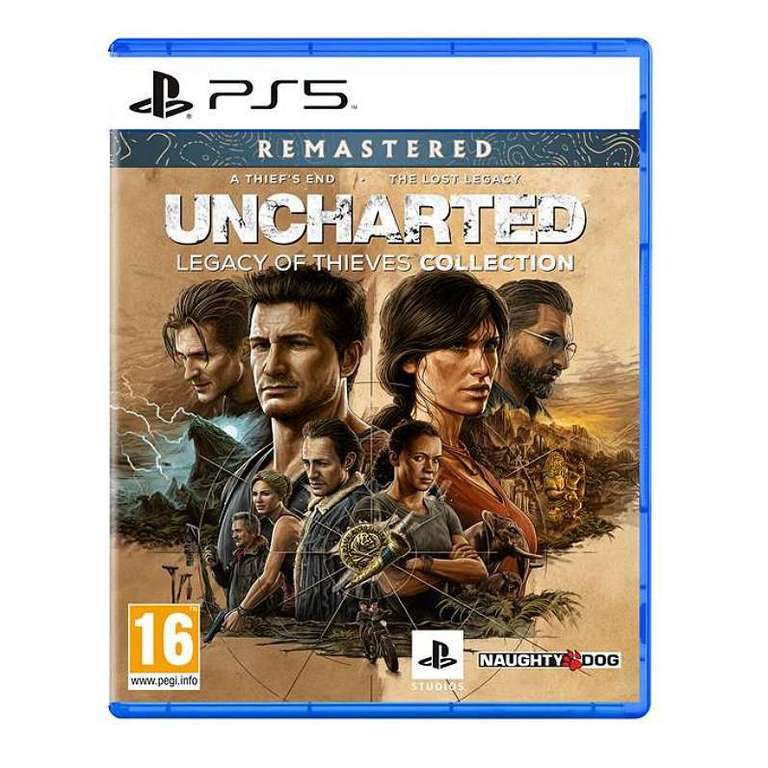 Jeu Uncharted : Legacy of Thieves Collection sur PS5 (via 20€ en ticket Leclerc)
