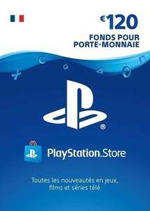 Carte PSN - PlayStation Network de 120€ (dématérialisé)