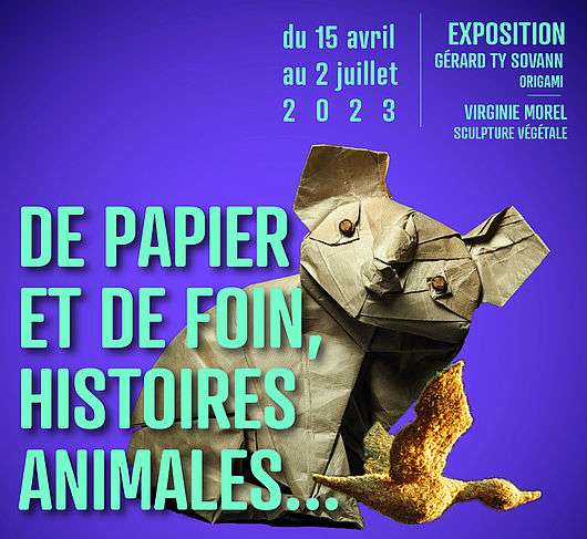 Visite guidée gratuite de l'exposition "De papier et de foin : histoires animales" à Villeneuve d’Ascq (59)