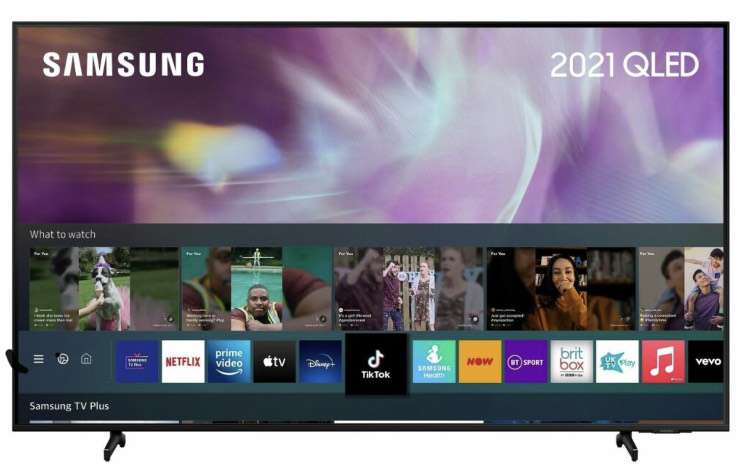 TV 65" Samsung QE65Q60A - 4K UHD, QLED, Smart TV