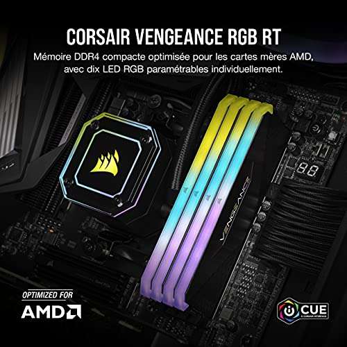 Augmentez la mémoire de votre PC avec le kit Corsair Vengeance RGB