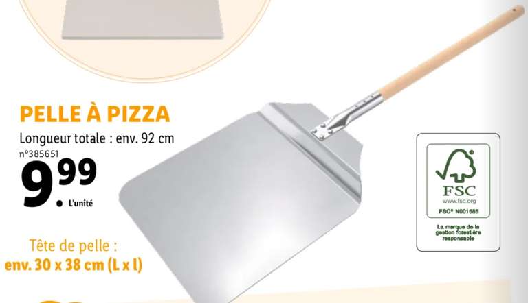 Pelle à Pizza - 92cm