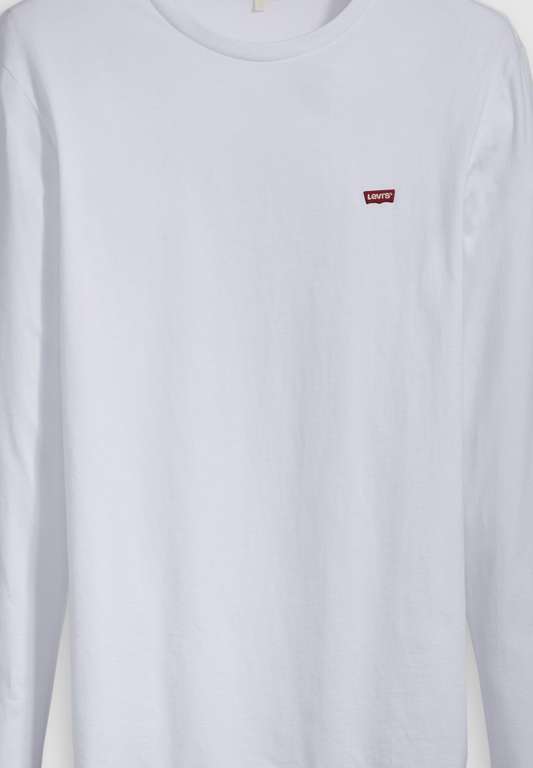T-shirt Manches Longues Levi's Gris - Taille 16 Ans - 100% Coton - Neuf Sans Étiquette