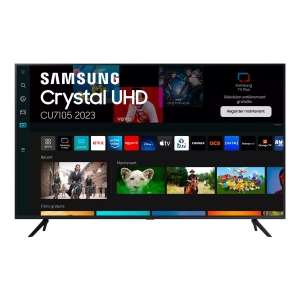 TV 58" Samsung TU58CU7105 - LED, 4K UHD, HDR, Smart TV (Via 30€ sur la carte fidélité et 49,90€ d'ODR)