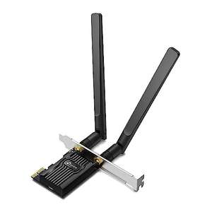 Carte WiFi 6 PCIe AX1800 Archer TX20E - Bluetooth 5.2 2,4 GHz, 5 GHz, Antennes doubles, WPA3, Windows 11/10