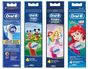 Sélection de pack de 4 brossettes Oral-B en promotion - Ex : Pack de 4 brossettes Precision Clean