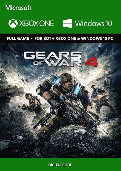 Gears of War 4 sur PC & Xbox One/Series X|S (Dématérialisé - Store Turque)