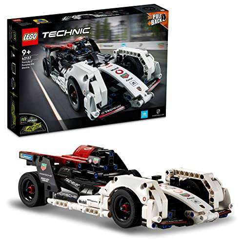 Lot de 2 Jeux de construction Lego Technic - La Porsche 99X Electric Formula E (42137) + La Moto (2 en 1, 42132)