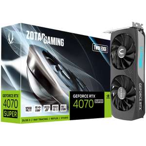 Carte Graphique Gaming GeForce RTX 4070 Super Twin Edge, 12288 MB GDDR6X