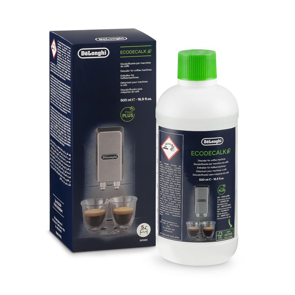 Détartrant De'Longhi EcoDecalk DLSC500 - 5 Doses de Décalcification, 500ml