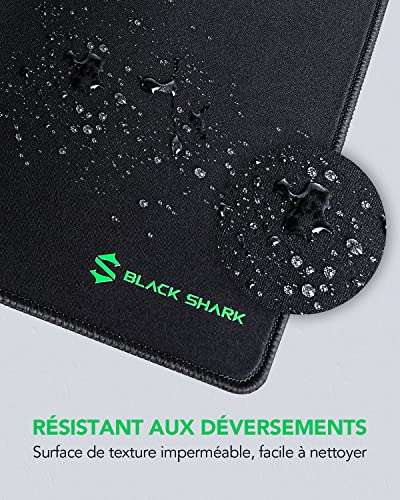 Tapis de souris XXL Black Shark - 1200 x 600 x 3 mm, Noir (Vendeur tiers)
