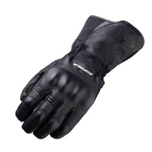 Gants de moto d'hiver Five WFX Skin WP - noir (tailles XS, S ou XXL)