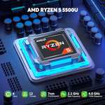 Mini PC AceMagician AM07 - Ryzen 5 5500U, 16 Go de RAM , SSD 512 Go, W11 Pro (Via coupon - Vendeur tiers)