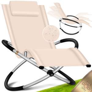 Kesser Chaise Longue de Relaxation Kesser - Beige (Vendeur tiers)