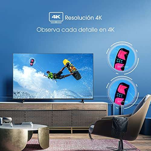 TV QLED 55" Hisense 55E7H (2022) - 60 Hz, 4K Quantum Dot, UHD, Dolby Vision, HDR, Alexa, Smart TV