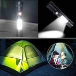 Lampe Torche de Poche Rehkittz - 2000 Lumens, LED, USB (Vendeur Tiers - Via coupon)