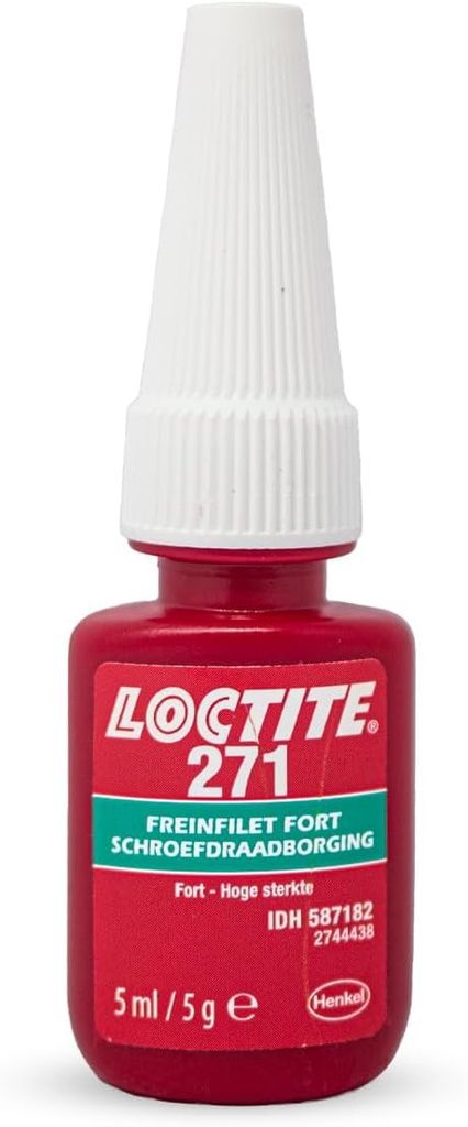 Adhésif Frein Filet Loctite 271- Pour Blocage et Etancheité, 5ml