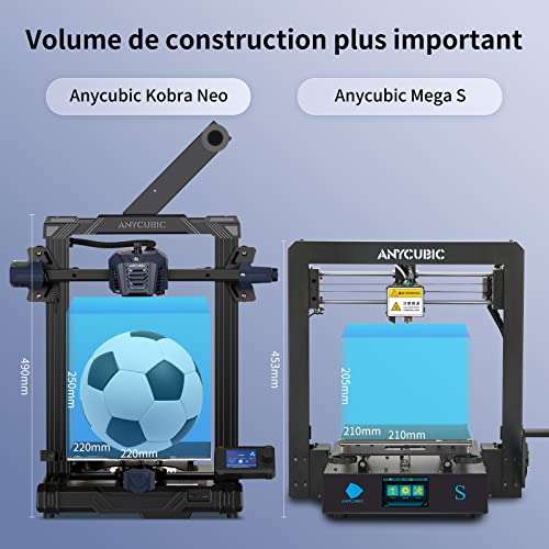 Imprimante 3D Anycubic Kobra Neo - 220x220x250mm (vendeur tiers)