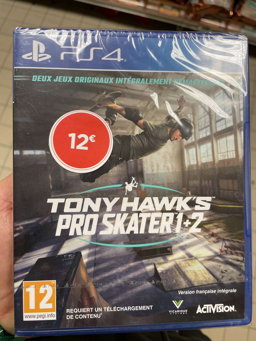 Tony Hawk's Pro Skater 1 + 2 sur PS4 (Claye-Souilly 77)