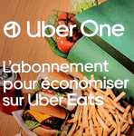 [Nouveaux Clients] Abonnement Uber One à 0,90€/mois pendant 6 mois, chez Uber Eat