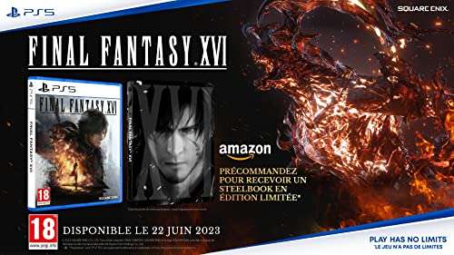Final Fantasy XVI Édition SteelBook sur PS5
