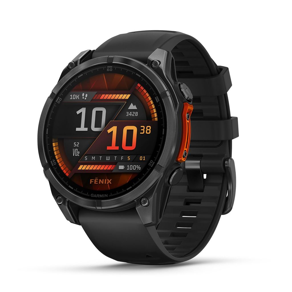 Montre GPS multisports Garmin fēnix 8 - 47 mm, écran AMOLED