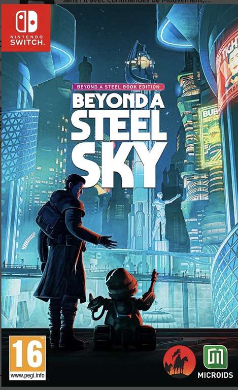 Jeu Beyond a Steel Sky - Beyond a Steelbook Edition sur Nintendo Switch