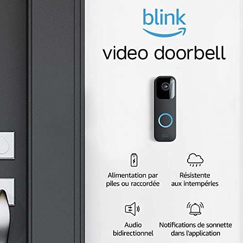 Sonnette connectée Blink Video Doorbell