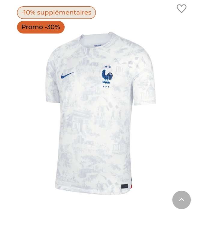 Maillot de Nike France 2022 - Du au XXL – Dealabs.com