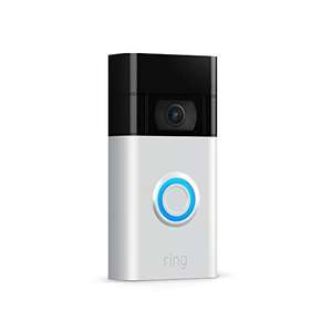 [Reconditionné] Sonnette vidéo sans-fil Ring Video Doorbell - HD 1080p, détection de mouvements (Couleur nickel ou bronze)