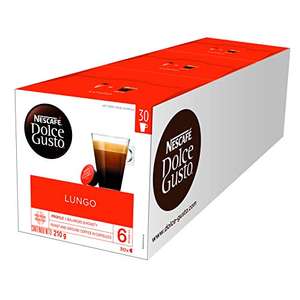 Pack de 3 boîtes de 30 capsules Nescafé Dolce Gusto Lungo - 90 Capsules