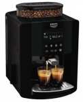 Machine Expresso broyeur à café grains Krups Arabica noire écran LCD Quattro Force YY3074FD ( Via 119€ sur la carte de fidélité + 30€ d'ODR)