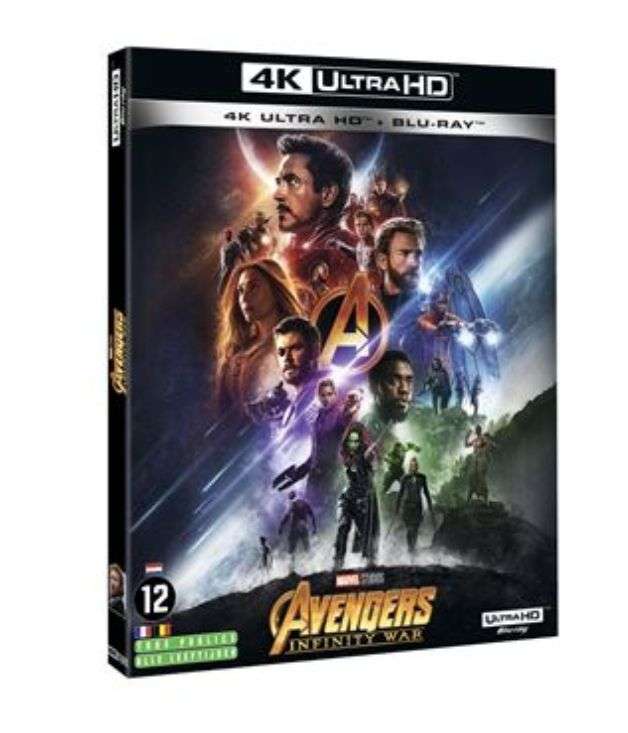 Avengers : Infinity War Blu-ray 4K Ultra HD – Dealabs.com