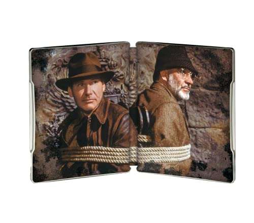Blu-ray 4K UHD : Indiana Jones et la dernière Croisade - Édition boîtier SteelBook (vendeur tiers)
