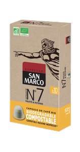 Capsule de café Bio San Marco numéro 7 compatible Nespresso - O'Marché Frais, Meaux (77)