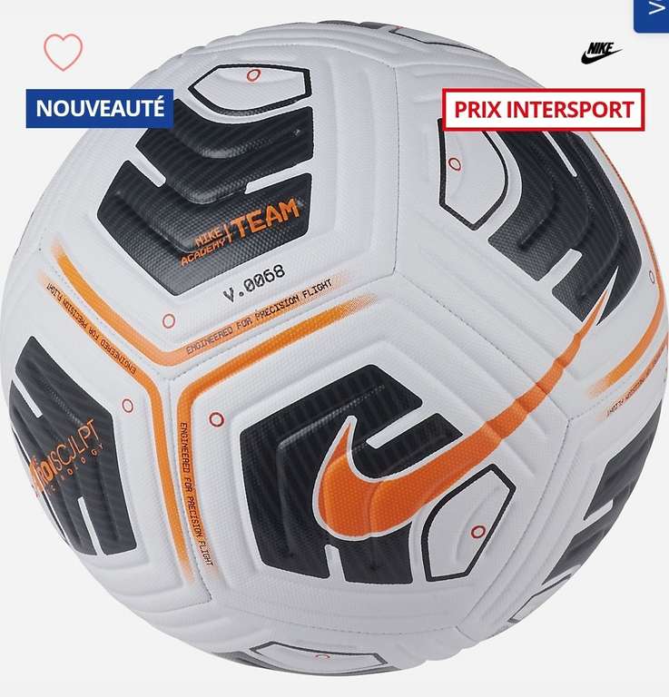 Ballon de football Nike Academy Team - Taille 5