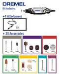Outil multifonction Dremel 3000 - 130 W, jeu de 1 accessoire, 25 accessoires,