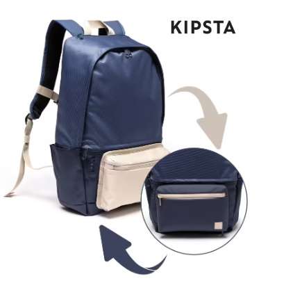 Sac à dos sport avec poche détachable Kipsta Academic - bleu, 25L
