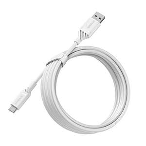 Câble Renforcé USB-A vers USB-COtterBox - Câble de Charge pour Smartphone et Tablet, ultra-robuste, résiste aux torsions et pliages, 3M