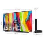TV 48" LG Televisor OLED48C24LA - 4K UHD, Smart TV, webOS22