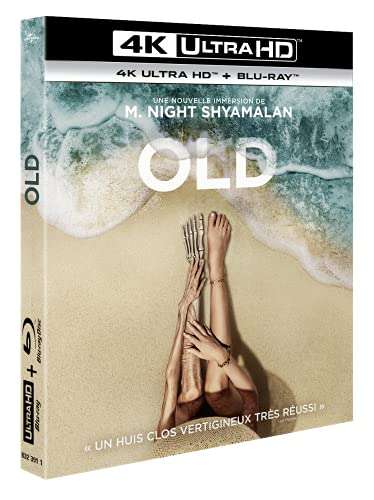 Film OLD - 4K Ultra HD + Blu-ray avec Fourreau